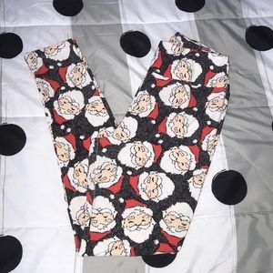 LuLaRoe OS Christmas leggings